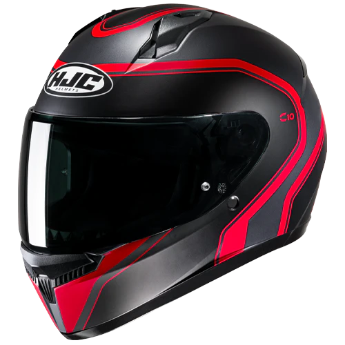 HJC C10 ELIE - MATT BLACK/RED